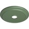 Ekena Millwork Crendon Ceiling Medallion (Canopies up to 4 3/8"), 24 1/8"OD x 4 3/8"ID x 2 1/4"P, Athenian Green CM24CRAGF - alternate 2
